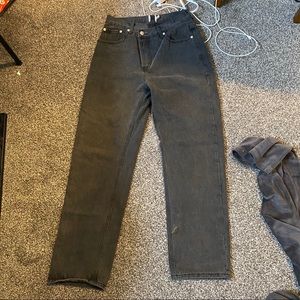 Princess Polly holly asymmetrical jeans